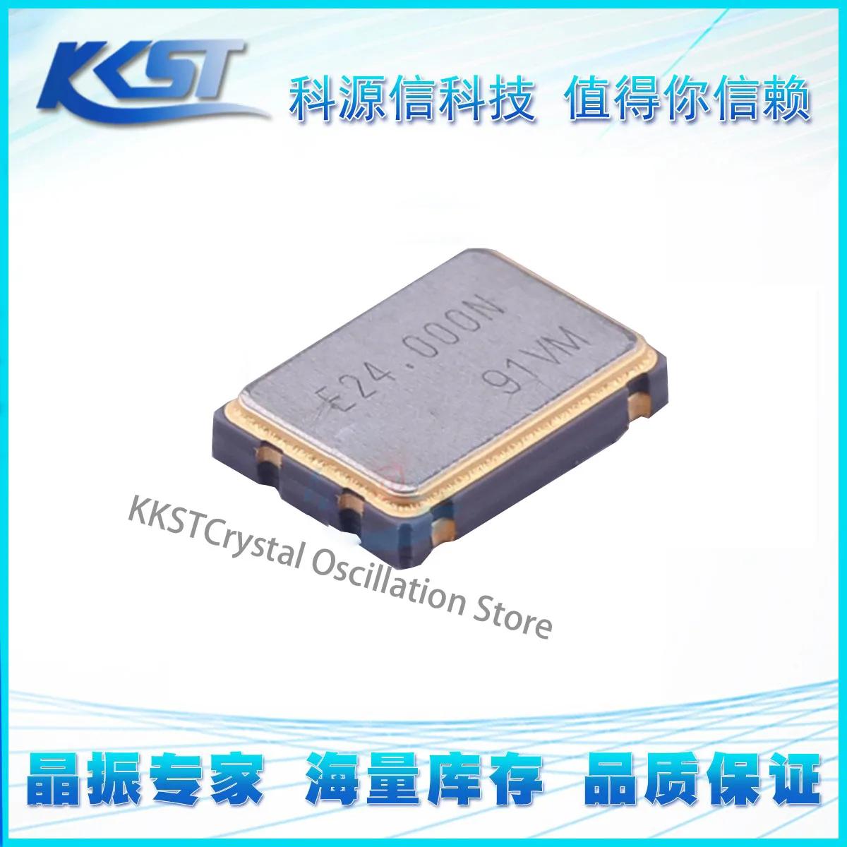  SG-8002CA-24.0, 24MHz, 3.3V  100ppm SMD-7050_4P, 10 